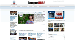 Desktop Screenshot of campus.urbe.edu